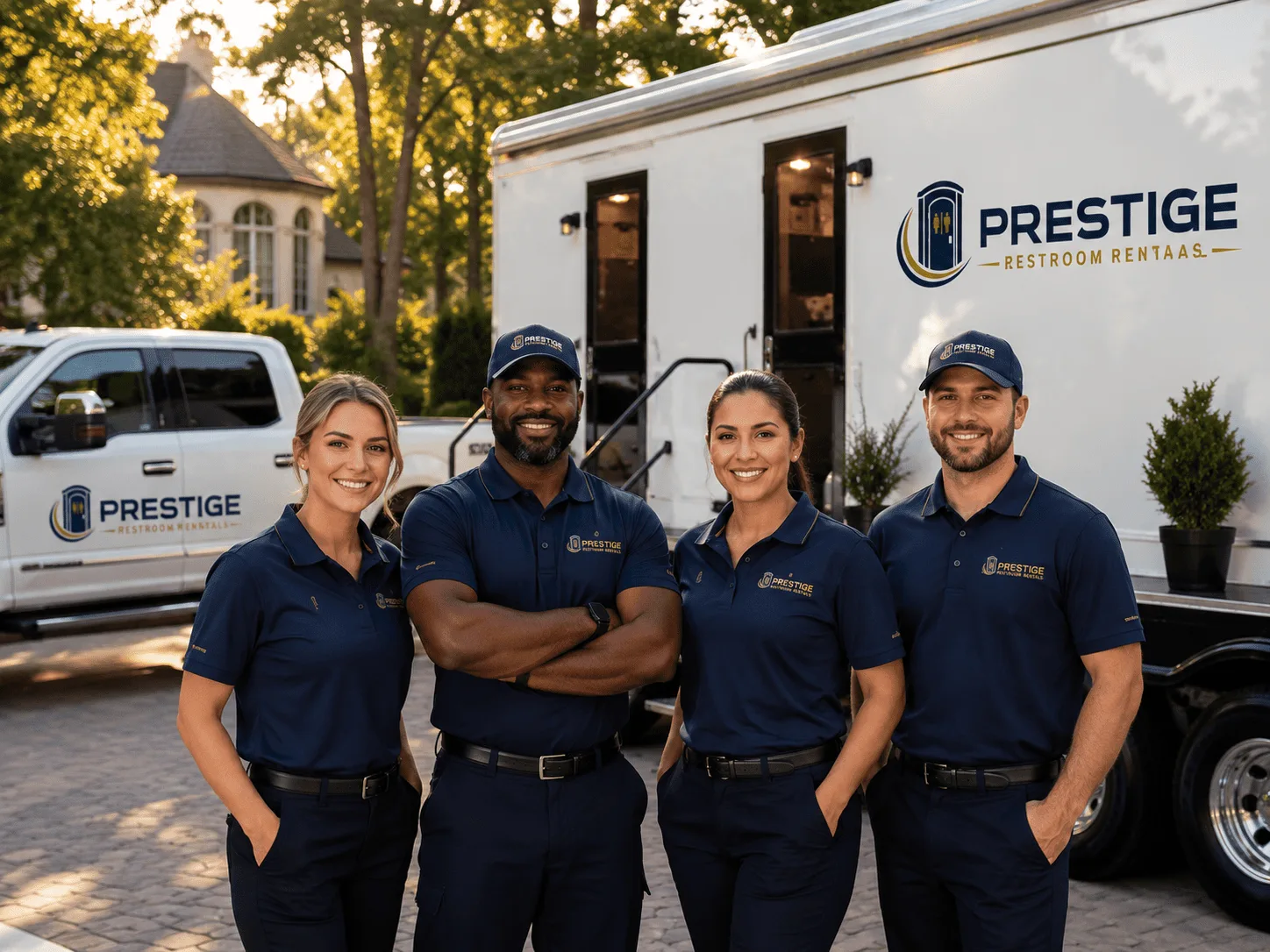 Trusted Luxury Portable Restrooms company in Hamilton, MI